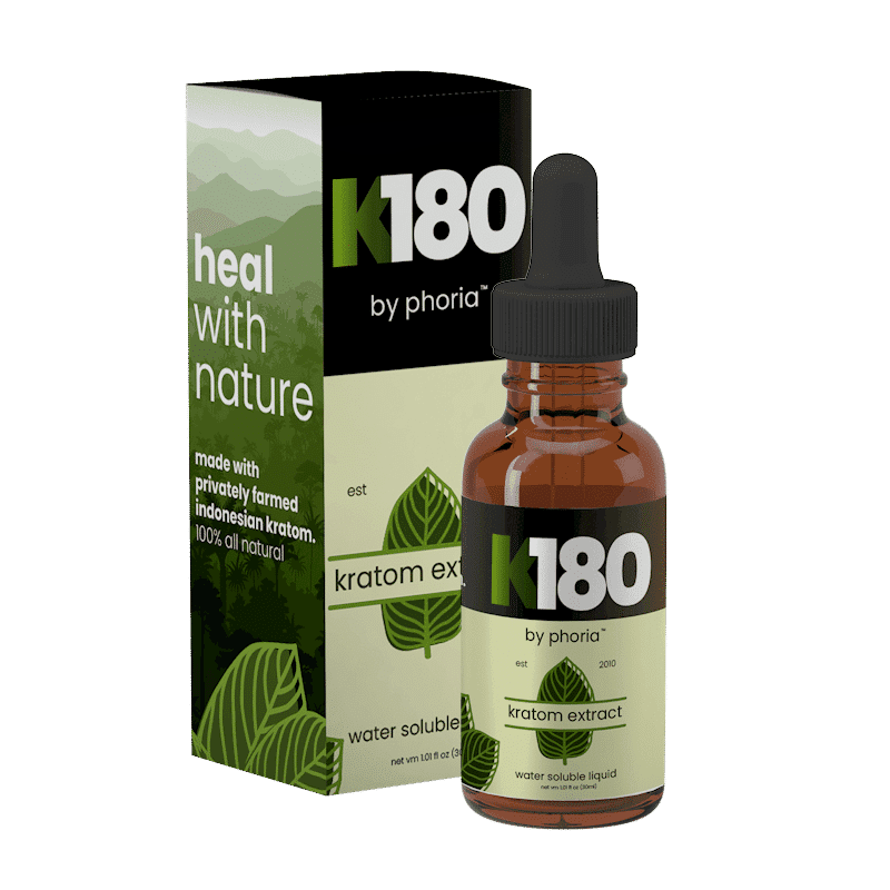 Phoria K180 Liquid Kratom Extract - Main Product Image