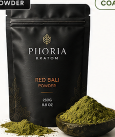 Phoria red vein kratom product for comparing red kratom strains