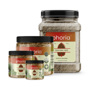 Phoria Borneo Red Vein Kratom Powder