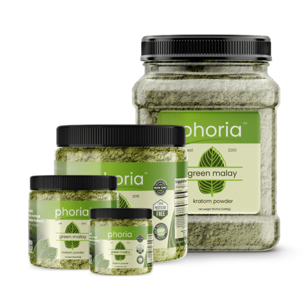 Phoria Green Malay Kratom Powder