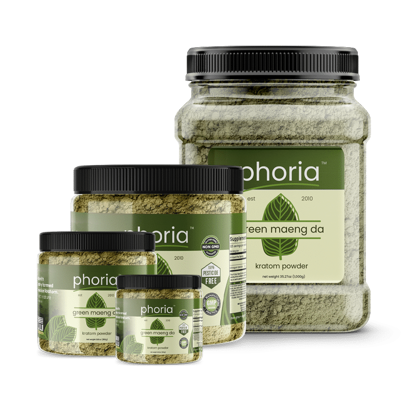 Phoria Green Maeng Da Kratom Powder