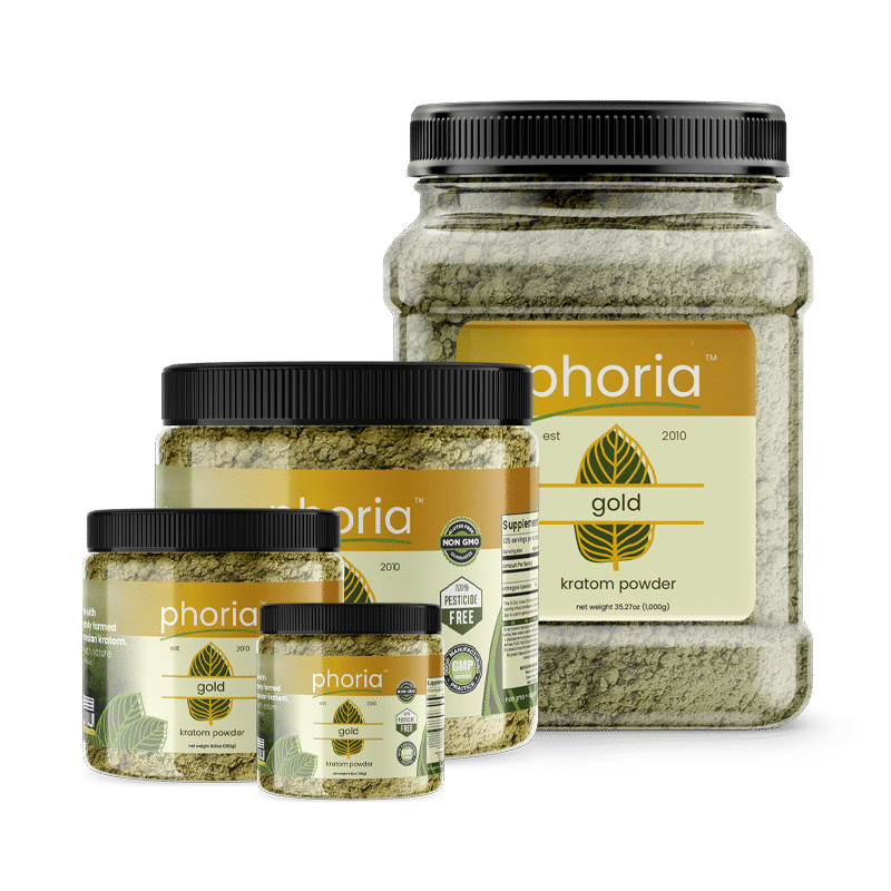 Phoria Gold Kratom Powder