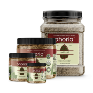 Phoria Red Bali Kratom Powder