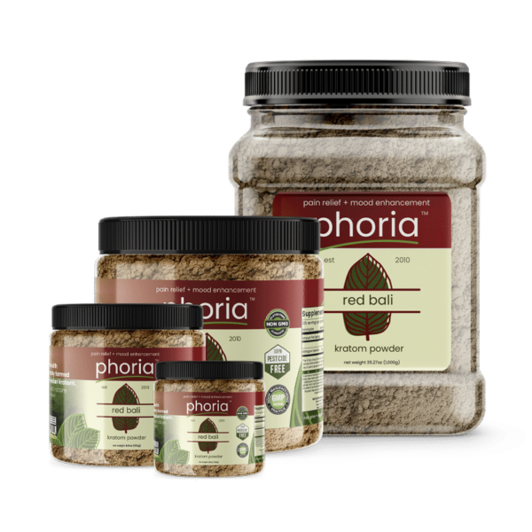Phoria Red Bali Kratom Powder