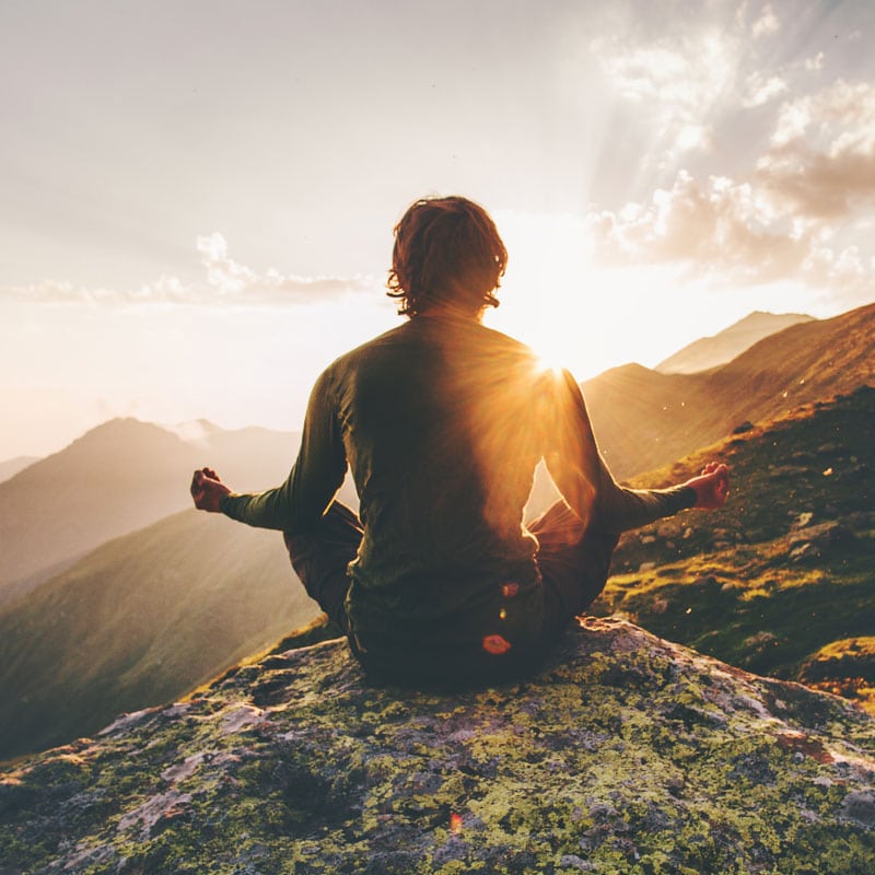 meditating Relax With Kratom