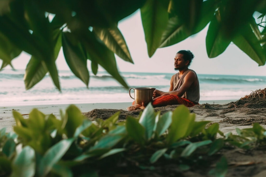 Bali Kratom on Beach